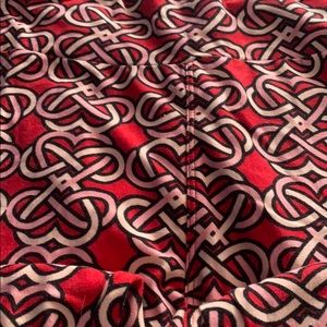 LuLaRoe Valentine leggings OS